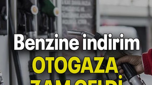 Benzine indirim, OTOGAZA ZAM GELDİ